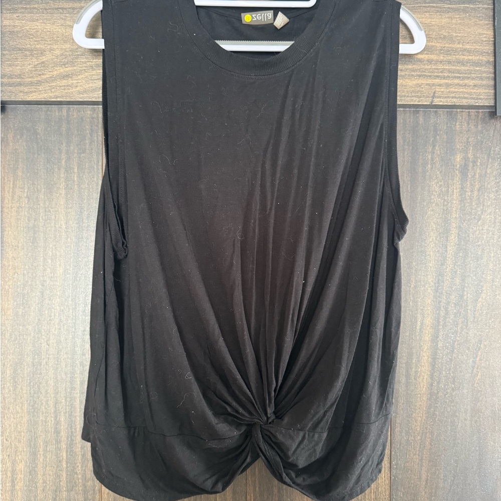 Zella Black Sleeveless Athletic Women's Top